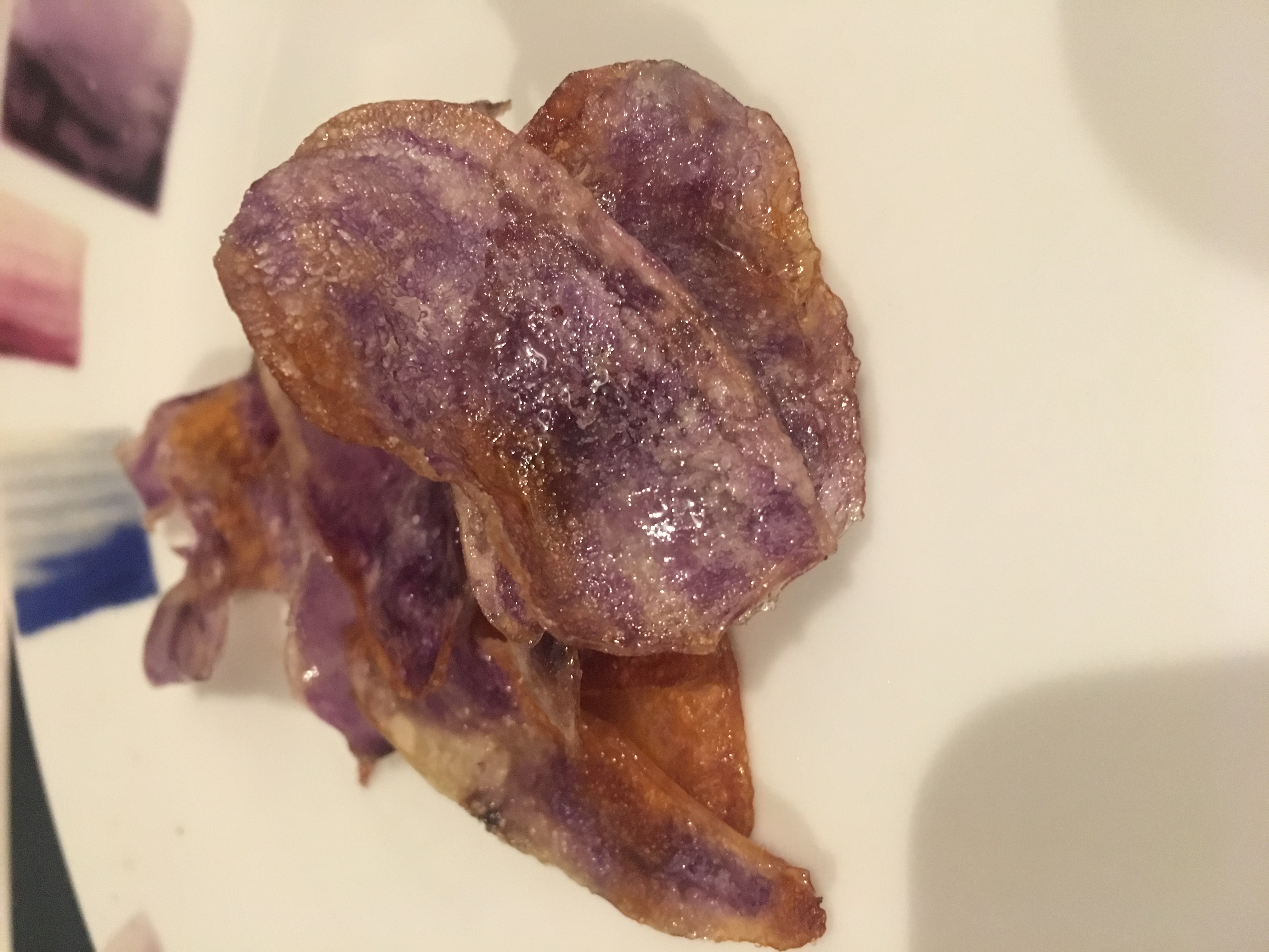 Chips patata viola - Cucina che ti passa