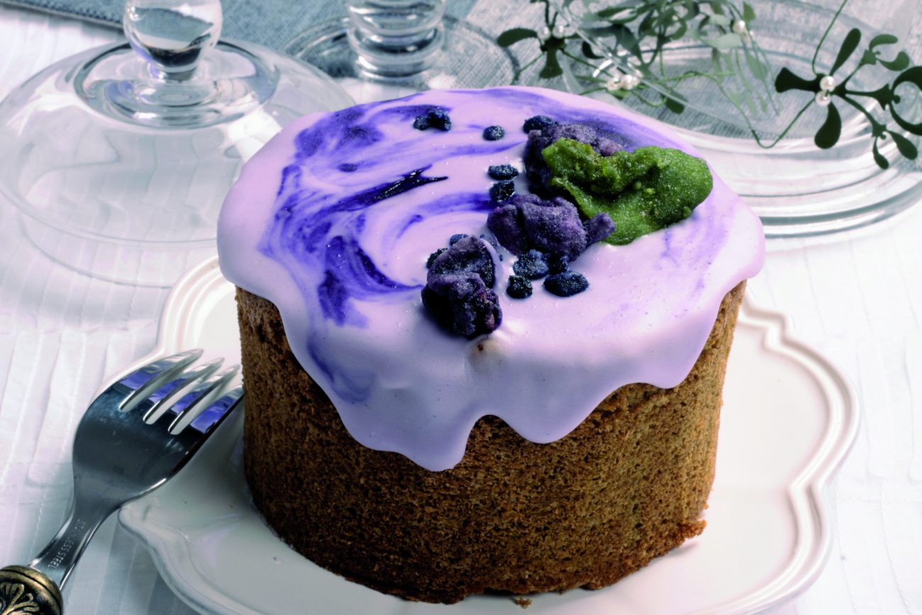 Torta Glassata alle Violette
