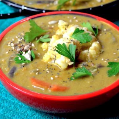Curry di Lenticchie e cavolfiore