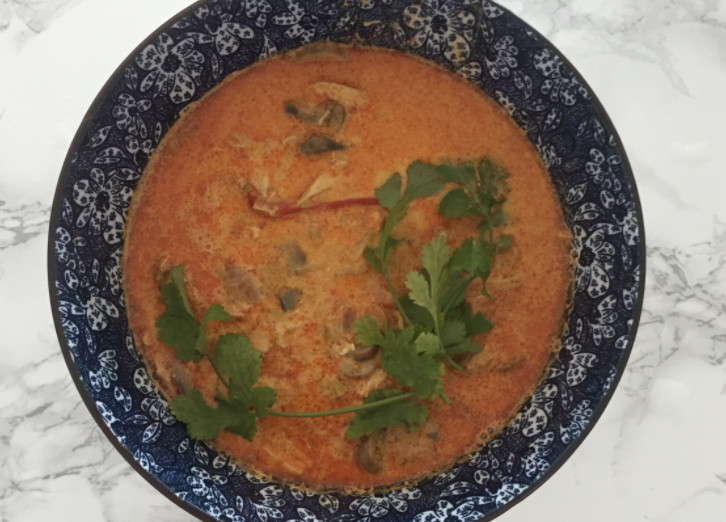 Zuppa Thai al Curry Rosso